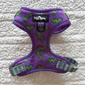 BEAN GOODS Dino Doxie Adjustable Harness - XS